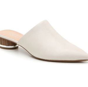 Franco Sarto Violla Mules Size 10 White